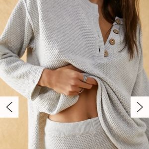 Free People Hailee Sweater Set XS